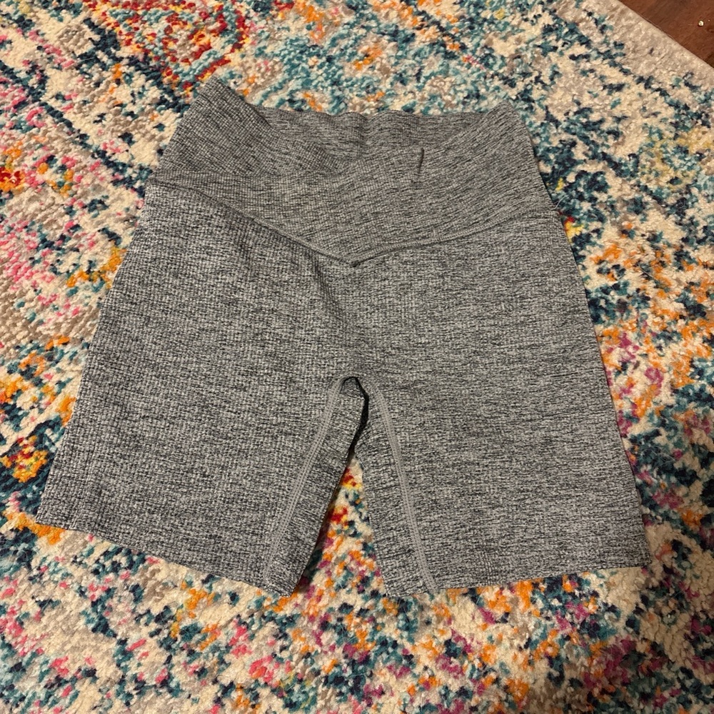 Gray Women's Biker Shorts